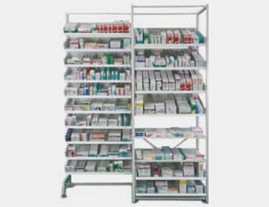 PZ Fast-Mover Pharmacy Pullout Shelving