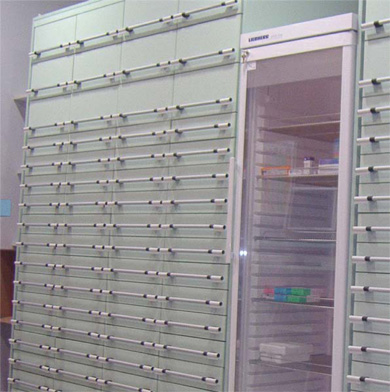 HX Pharmacy Drawer System with Cold Storage Unit