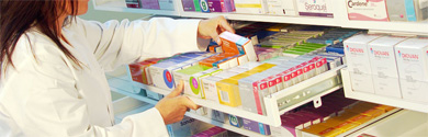 Pharmacy Pullout Shelf